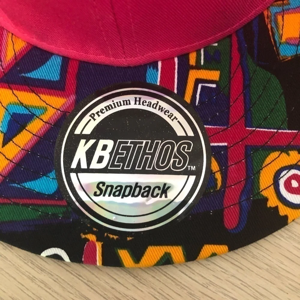 KBETHOS Snapback Colorful Abstract Art Cap NEW OS